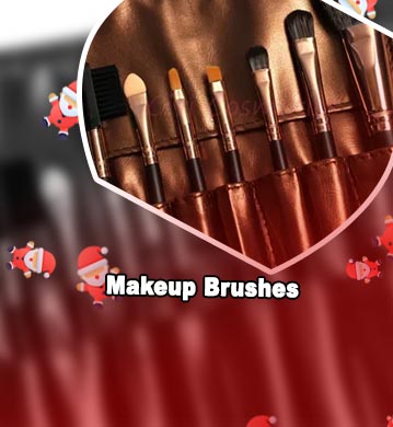 Affordable makeup brush set