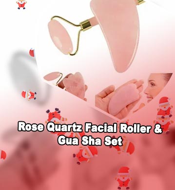 Facial roller gua sha kit