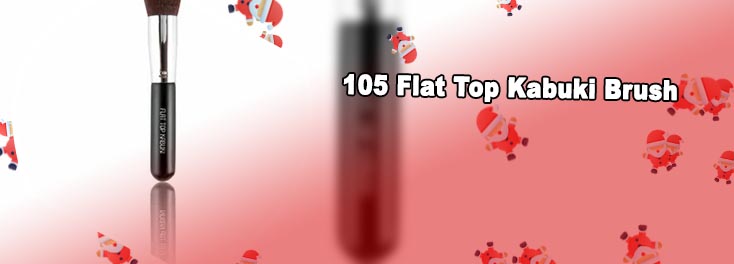 Flat top kabuki brush