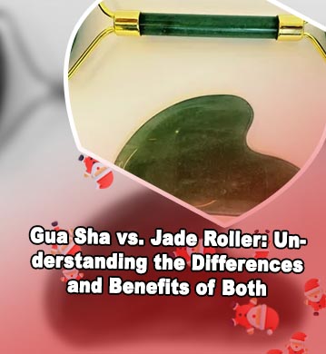 Gua sha roller and stone