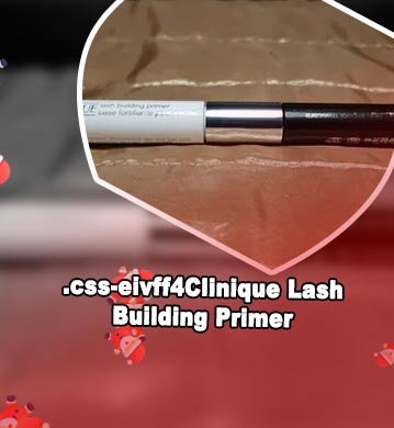 Lash building primer