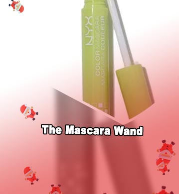 Mascara with green top